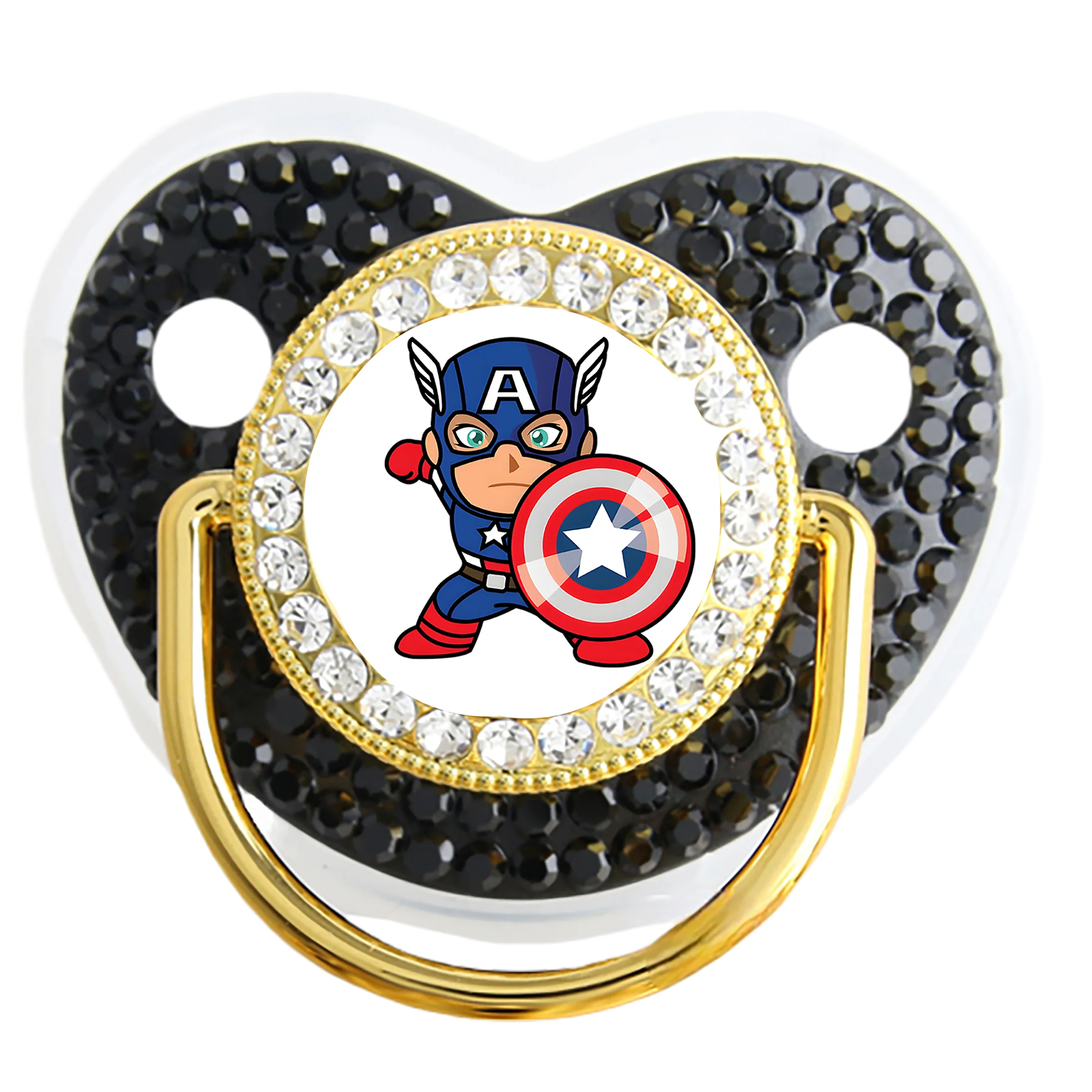 

Детская соска, детская силиконовая наклейка с героями мультфильмов, жевательная резинка для полости рта, успокаивающее настроение, прорезывание зубов, кавайный подарок для ребенка Chupeter, От 0 до 8 месяцев