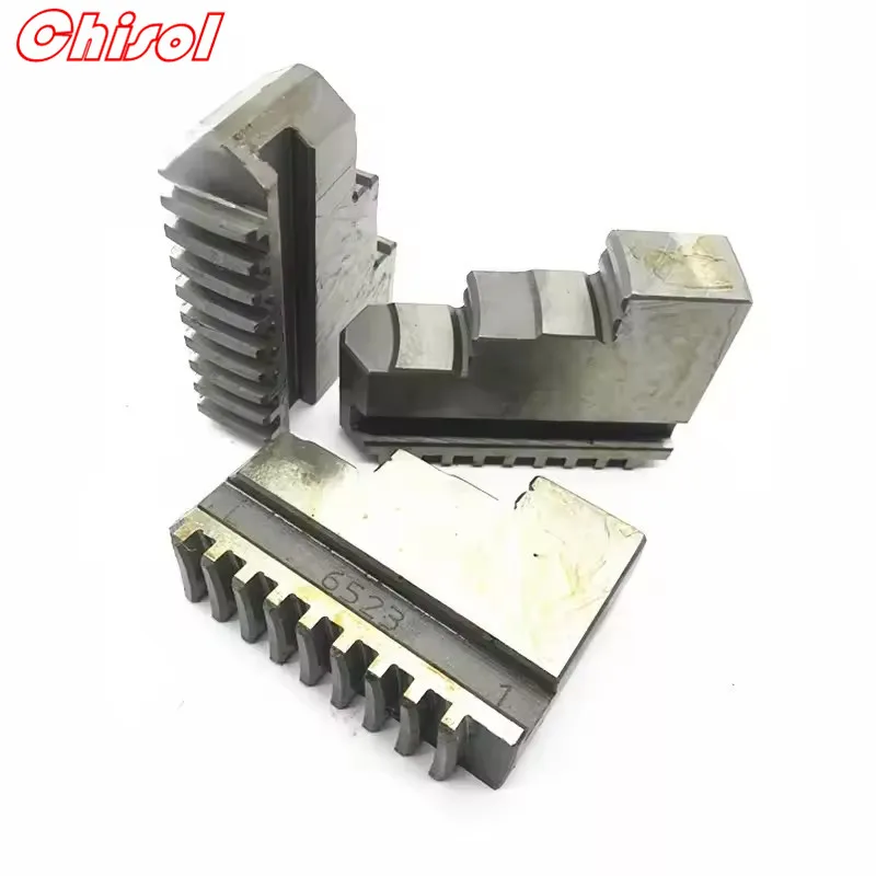 Three Jaws K11-80 K11-100 K11-125 K11-130 K11-160 K11-200 Universal Lathe Chuck Claw Card Mechanical Lathe Positive Reverse Claw