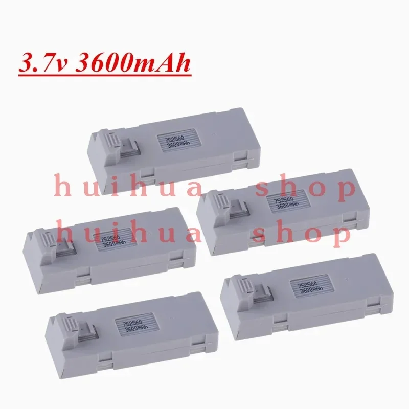 3.7V 3600mAh Lipo Battery For E88 E88 PRO E99 PRO E525PRO P1 P5PRO K3 S1 P8 Mini Uav Drone Battery Spare Part Battery zm