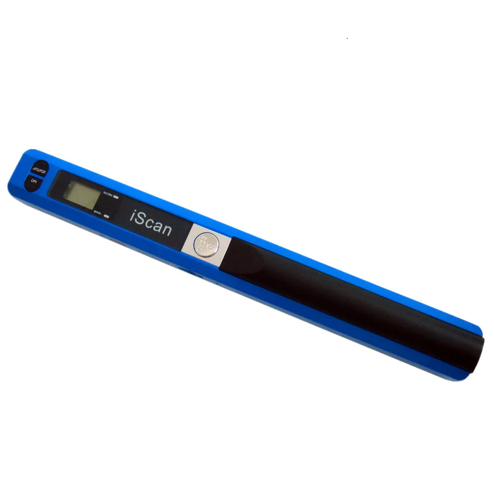 Portable A4 document handheld passport paper scanner with A4 color contact sensor, 8.27 