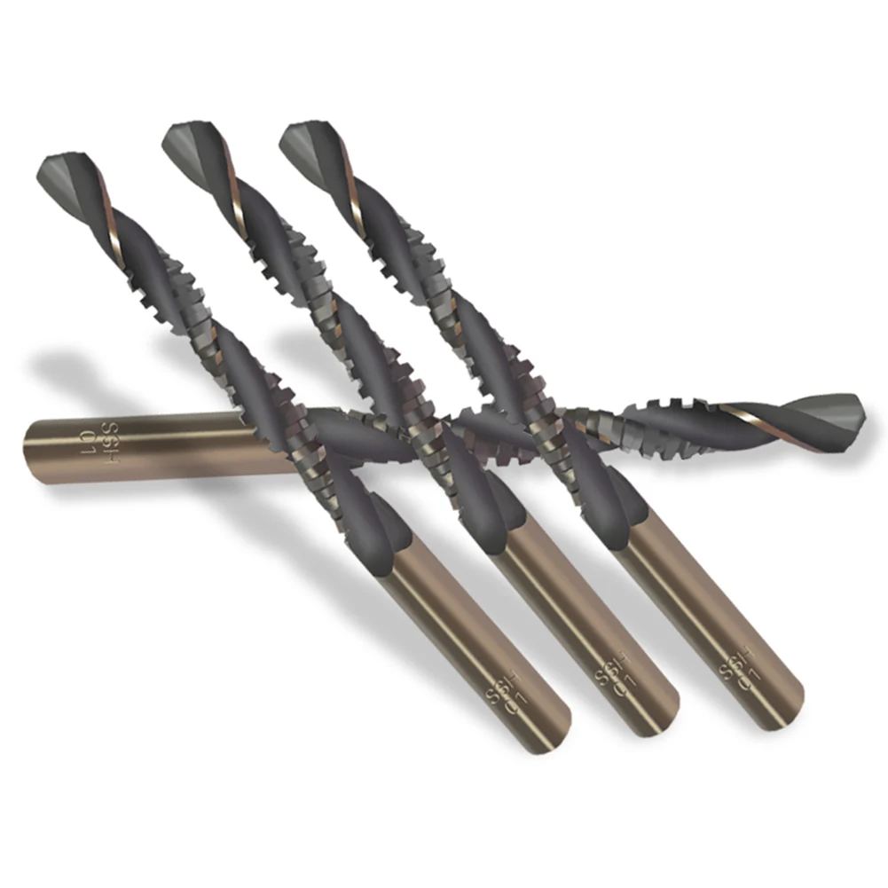 Straight Shank Woodworking Drill Bit Designed for Hole Expansion in Wood with Efficient Sawtooth Cutting for Smooth Results