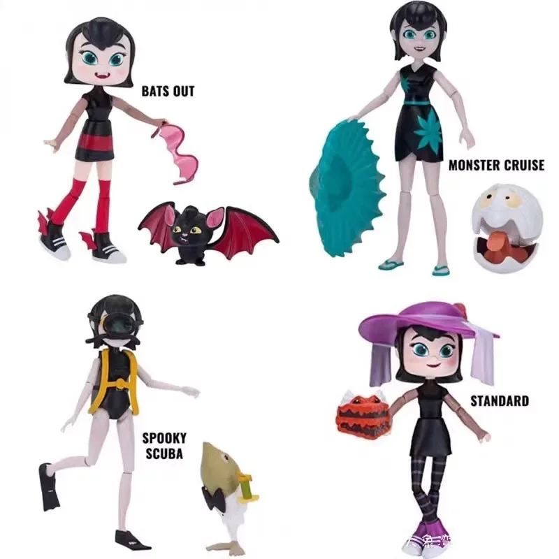 

European and American Cartoon Action Figures Vampire Mavis Model Toysфигурки Kawaii Toy Girl Birthday Gifts