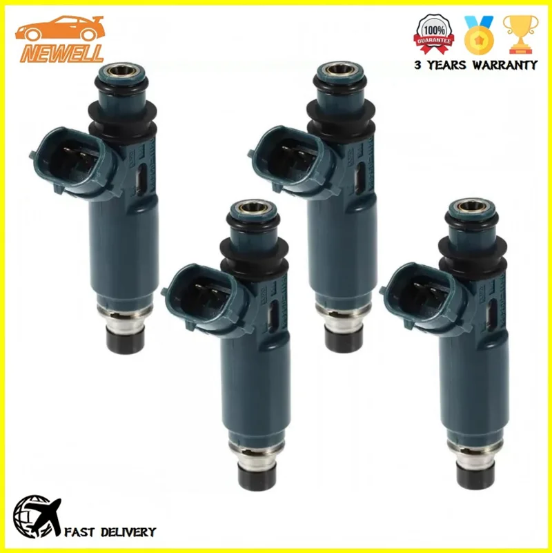 

4pcs 23209-11120 23250-11120 Fuel injector For TOYOTA JP STARLET EP91 COROLLA EE102 CYNOS SPRINTER 1.3L 4E TERCEL EL51 4EFE
