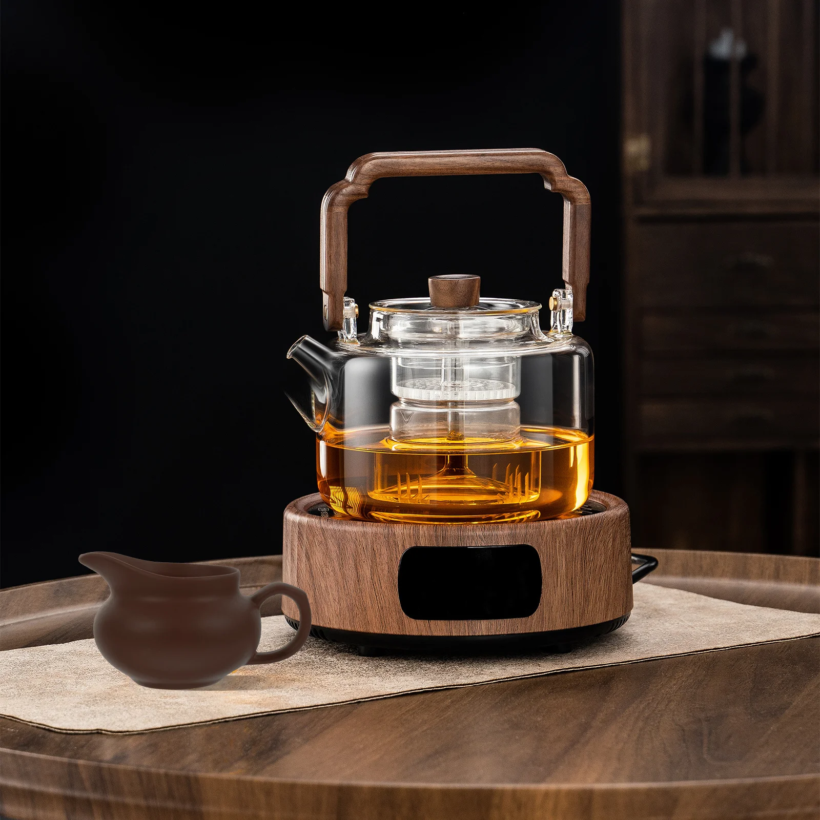 

Vintage Ceramic Milk Jug Coffee Dispenser for Home Restaurant Kitchen Juice Kettle Pouring Cup for Bbq Appetizers Side Dishes