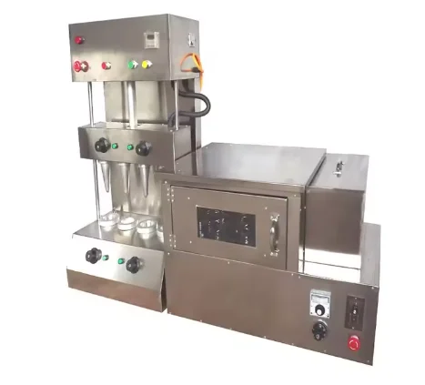 Automatic stainless steel pizza cone manufacturing machine and cone-shaped pizza manufacturing machine