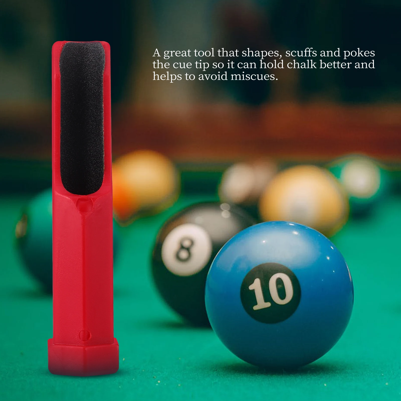 

2 Pcs Skin Scrubber Billiard Free Shipping Supplies Chalk Billiards Cues Tips Pool Shaper Burnisher