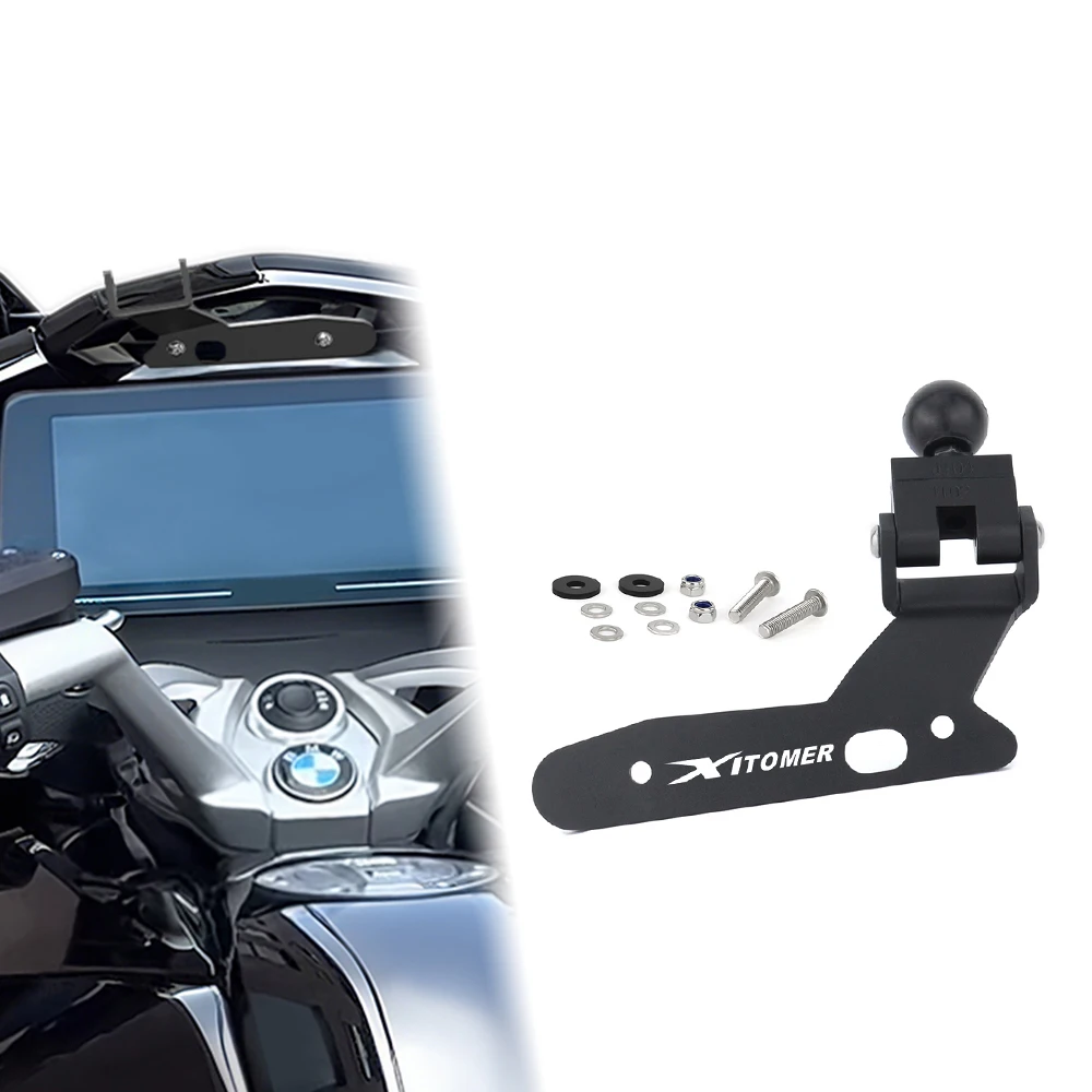 

Fit For BMW K1600GT 2022 2023 2024 K 1600 GT Motorcycle Aluminum GPS Phone Navigation Mount Bracket Adapter Support Holder