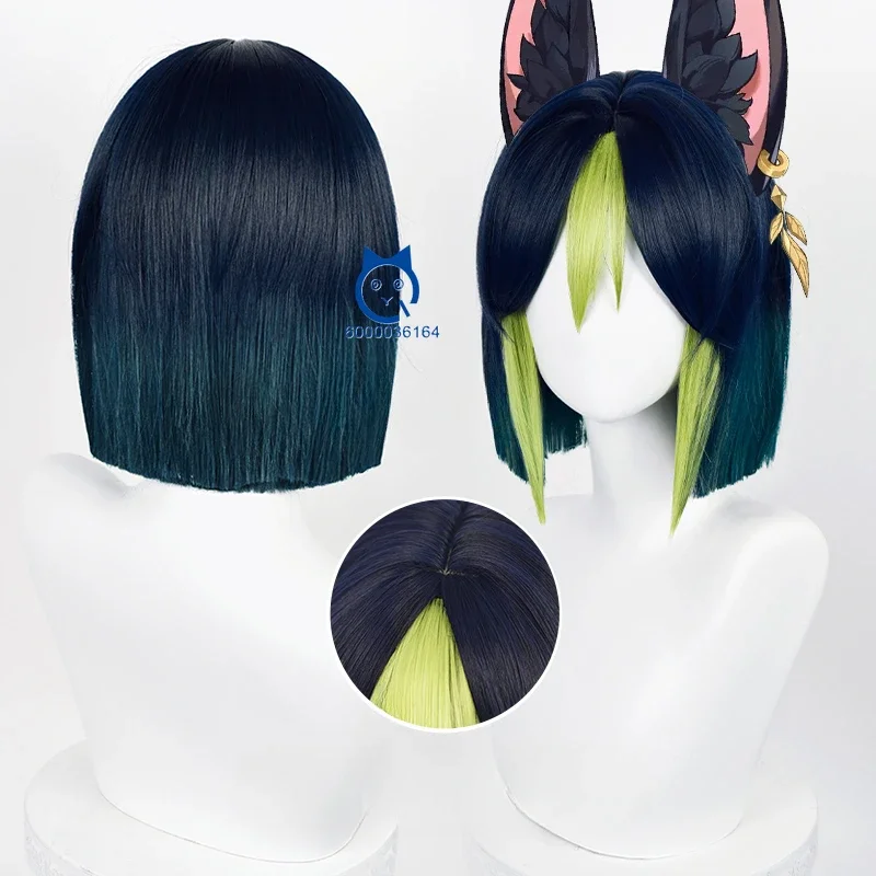 

IN STOCK Tighnari Wig Game Genshin Impact Anime Expo Cosplay Wig Fashion Cosplay Dendro Sumeru Halloween Degree of Adaptability