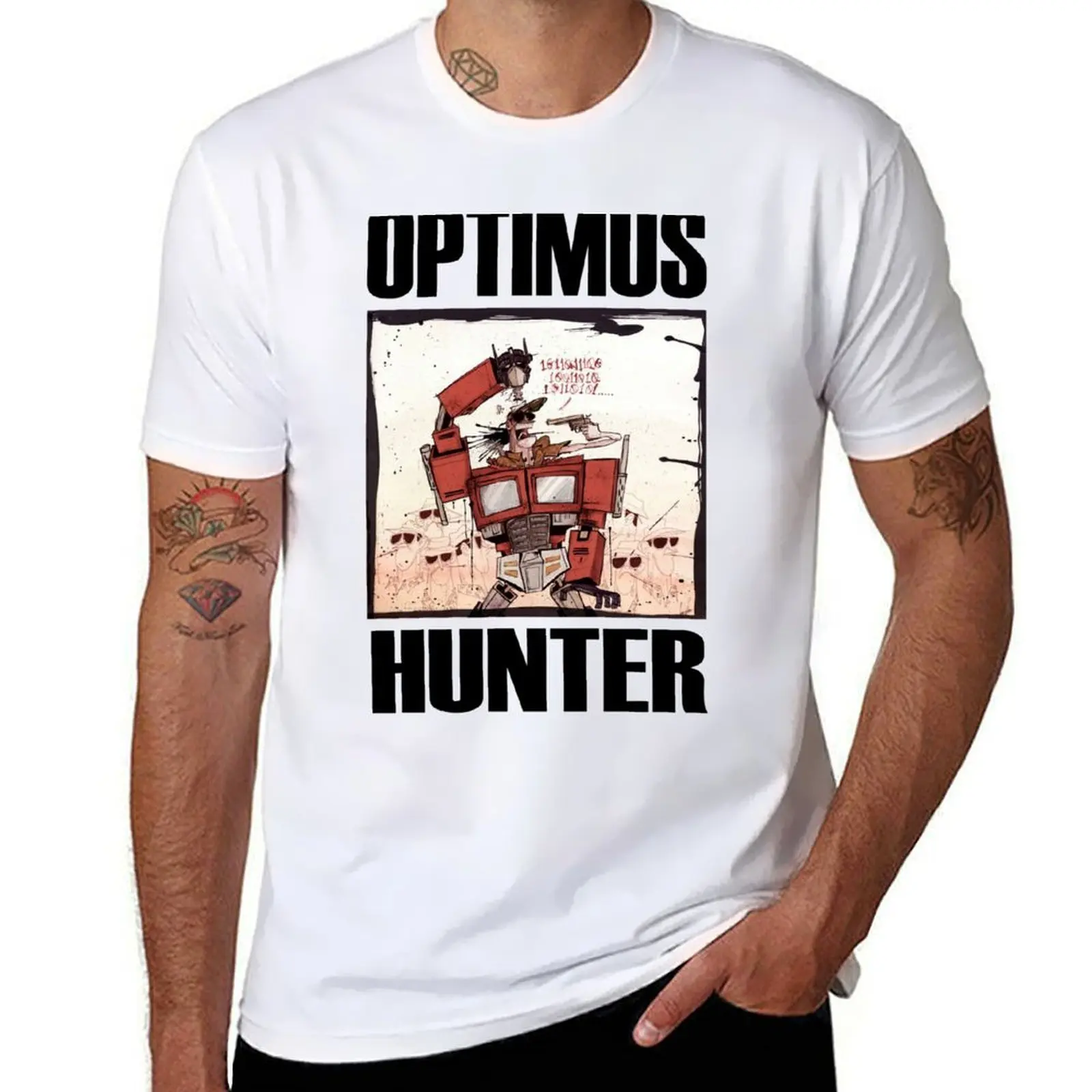 

Gonzo: Optimus Hunter T-Shirt t shirt personalised man t shirt luxury T-Shirt