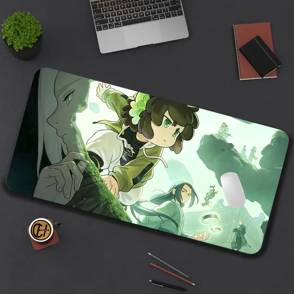 Anime The L-Legend of Hei Mouse Pad Large Gaming Mouse Pad HD Print Waterproof XXL Desk Mat For PC Laptop Non-Slip Desk Mat XAXC