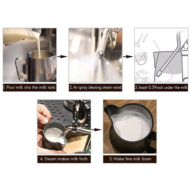 BBNV-4 ثقوب ماكينة القهوة فوهة البخار الملحقات ل Breville 870/878/880 رغوة الحليب المثالية لنوفا جيميلت