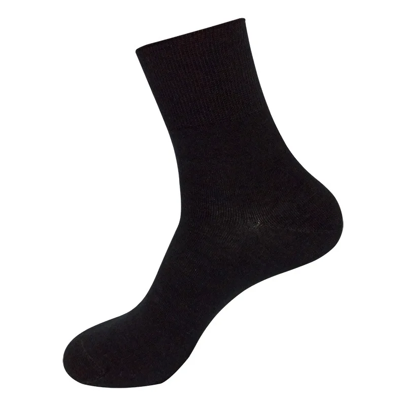 

1 pair of loose socks for elderly dad, thick socks for elderly men wide mouth long socks