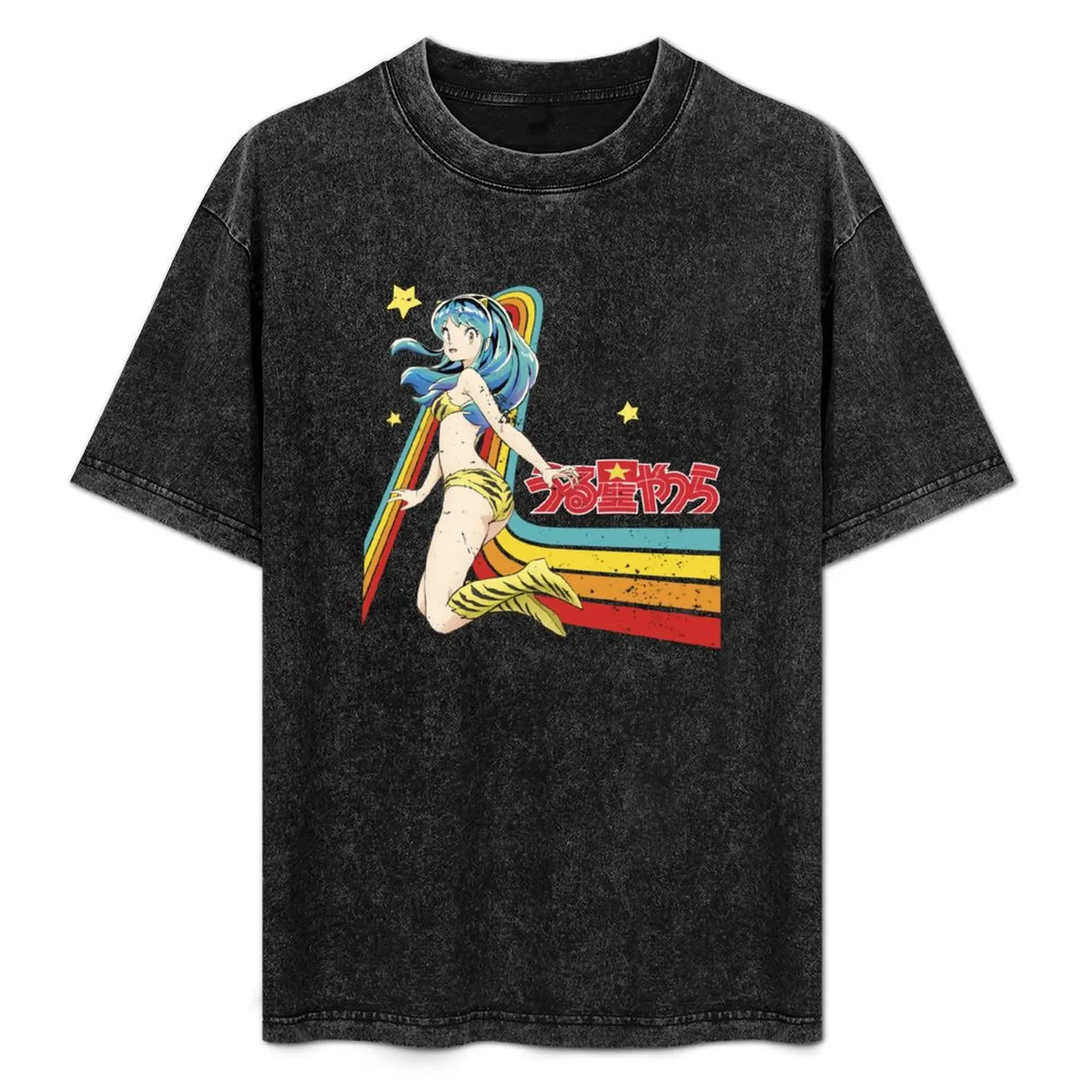 Urusei Yatsura - Camiseta de los años 80 de Lamu, camiseta de manga corta para correr, de secado rápido