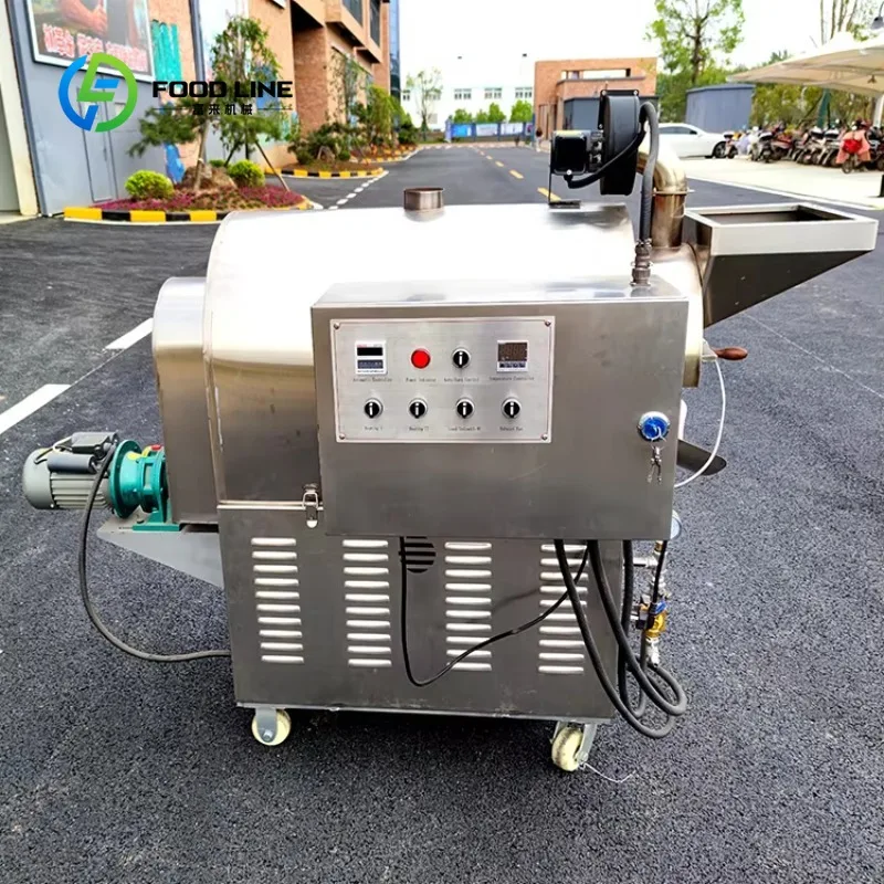 Custom Single Cylinder Square Baking Machine Digital Temp Control Tumble Roaster for Nuts Wholesale Inquiry Get Coupon