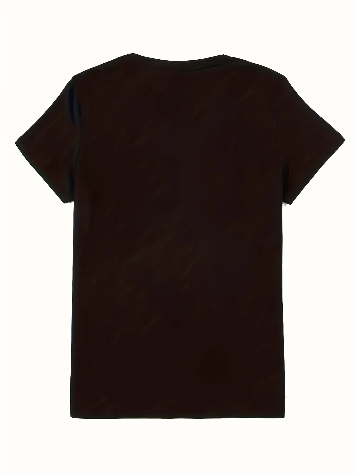 تي شيرت WIFE LIFE بنمط طباعة كاجوال برقبة دائرية وأكمام قصيرة مناسب لجميع المواسم تي شيرت نسائي يوميًا