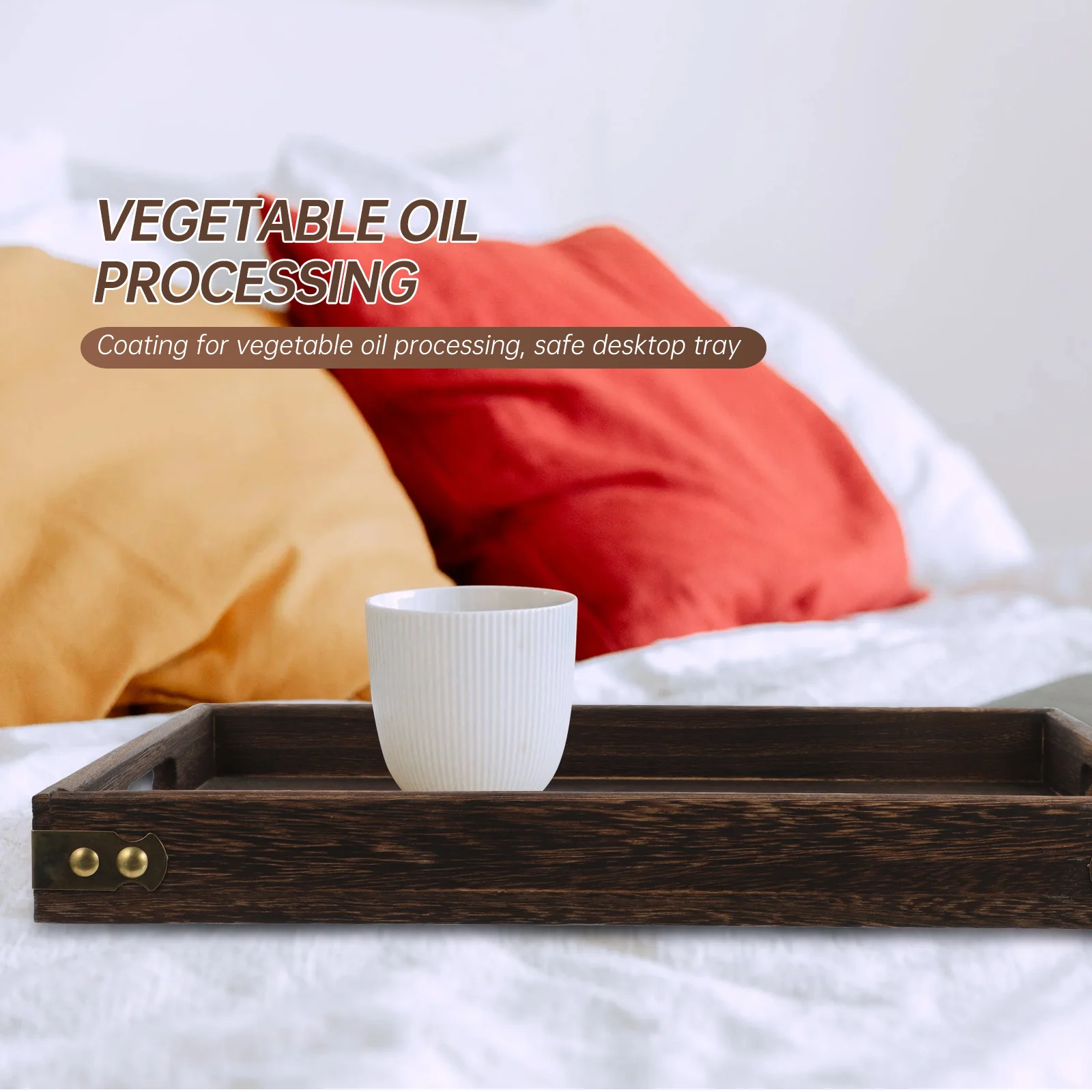 

1Pcs Wooden Fruit Tray Compact Breakfast Serving Tray for Home Dining Room Coffee Snack Storage Natural Wood Food Plate Sushi