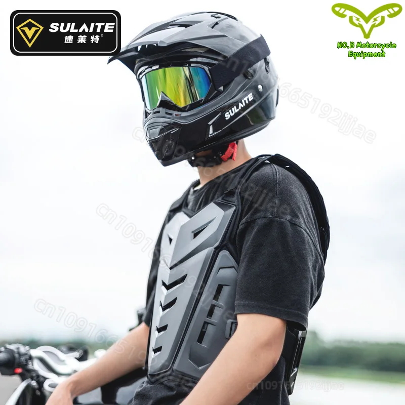 Motocross Body Armor Motocross Moto Vest Back Chest Protector OffRoad Dirt Bike Protective Gear Motorcycle Jacket мотоцикл view 3