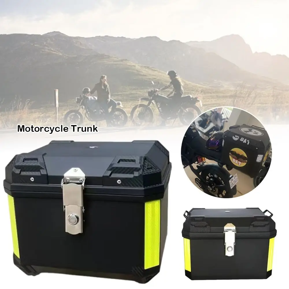 

Универсальный багажник для мотоцикла 36 л, 47 л, большой размер, сумка для мотоцикла, заднее крепление, водонепроницаемые аксессуары для велосипеда, дорожное хранение