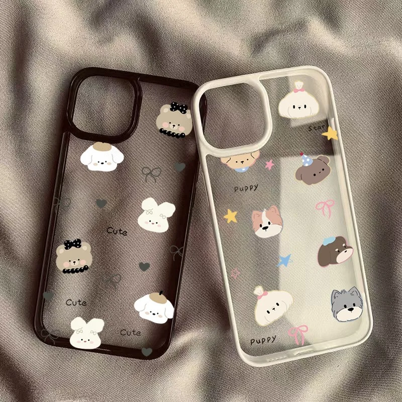 Phone Case For Samsung Galaxy S25 A06 A16 A54 A35 A15 A55 A52 A34 5G S24 S23 S22 Ultra S24 FE Brightly Colored Cute Animals Case