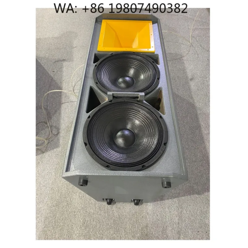 Dual 18 Inch Wooden Passive Subwoofer Heavy Bass Professional PA Sound System Speaker