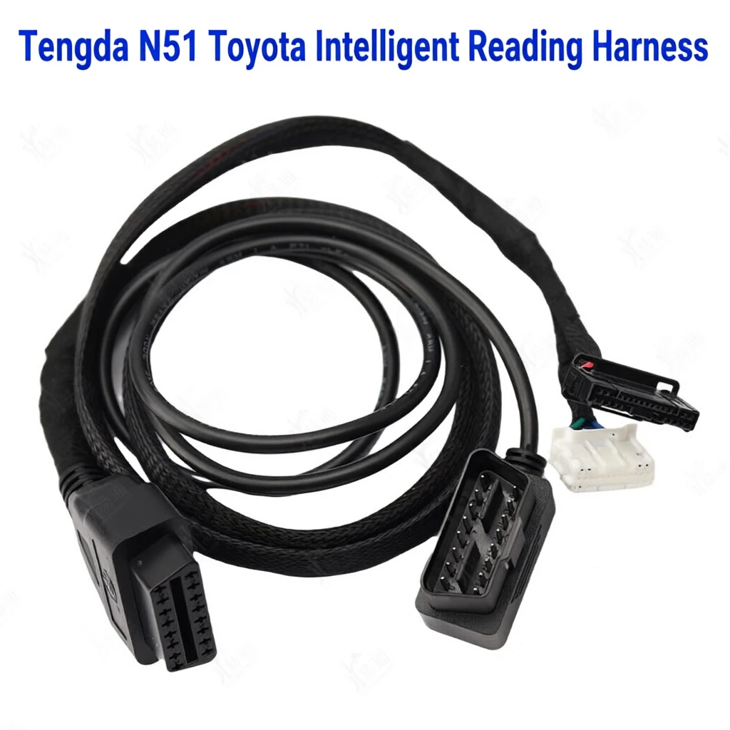 Multifunctional Wiring Harness for Tenda N51 for Toyota Smart Key Password Reading Cable for Toyota 4A 8A N51 OBD Harness
