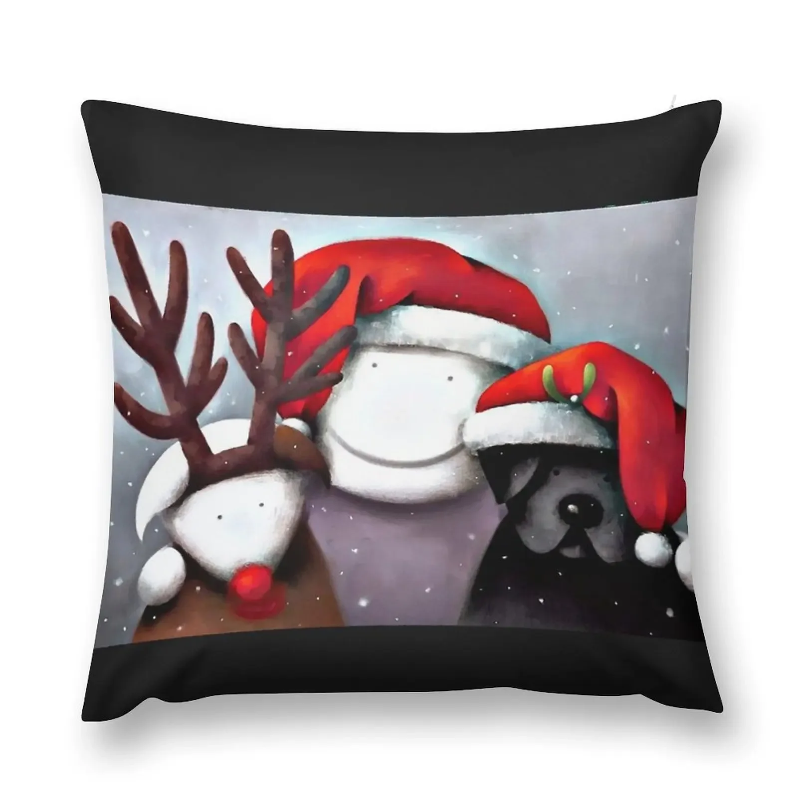 Doug Hyde Throw Pillow Pillowcases For Pillows Sofa Cushion Decorative Cushion Plaid Sofa pillow