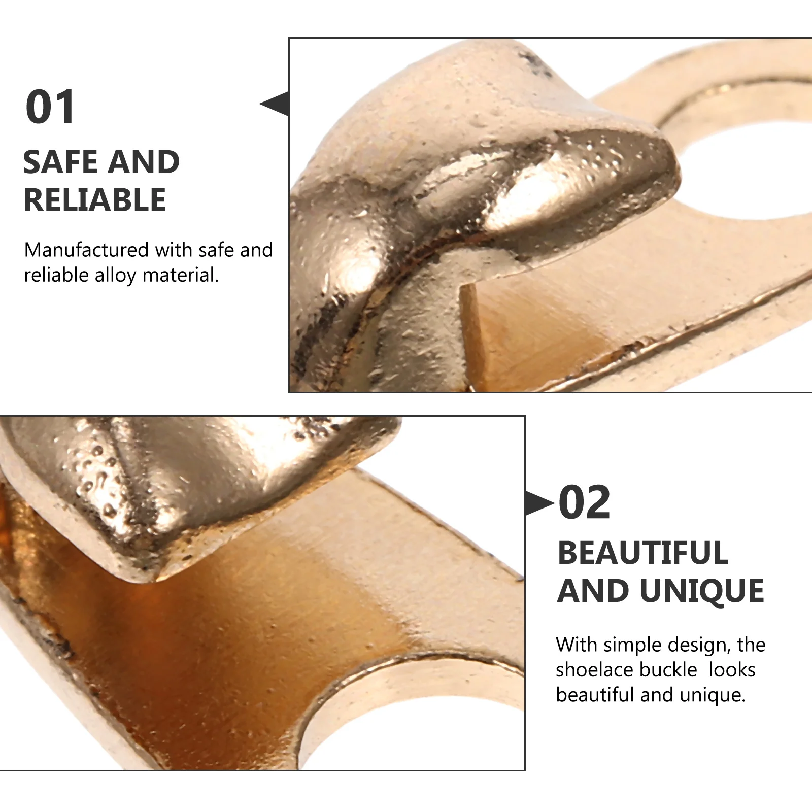 

12Pcs Metal Shoe Lace Buckle Strong Corrosion Resistant Boot Eyelet Repair Kit for Climbing Hiking Camping Outdoor Use