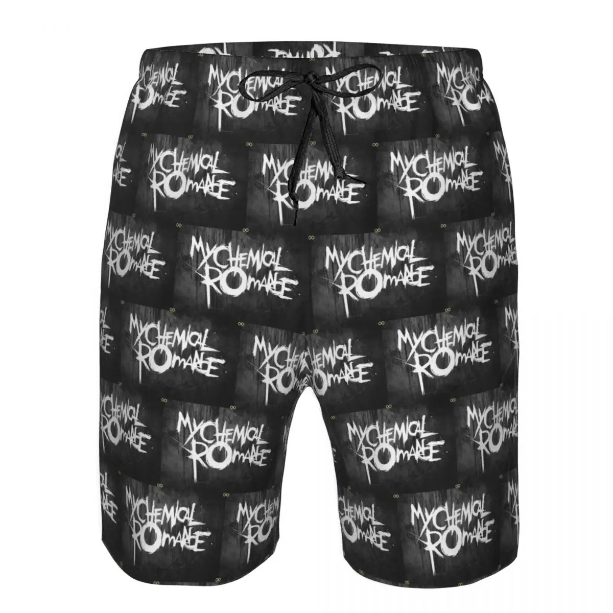 

Mcr Band Punk Rock My Chemical Romance Trunks Beach Board Shorts Casual Quick Dry Swimming Summer Men Pants
