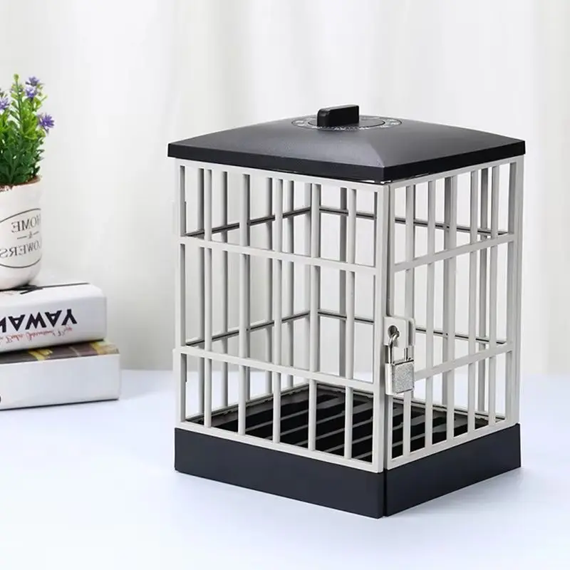 Cell Phone Jail With Timer Creative Cell Prison Lock For Party Home Table Office Cell Phone Cage Prison Cell Phone Storage Box