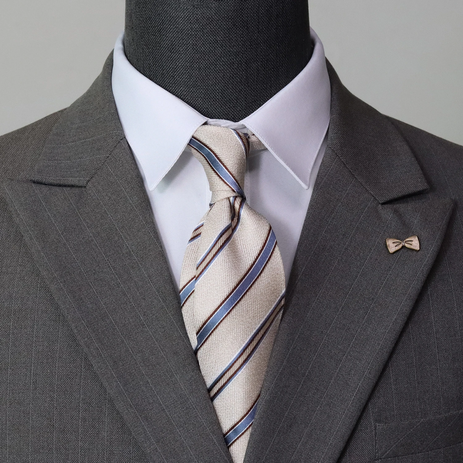 cravate-en-soie-retro-pour-homme-formelle-d'affaires-haut-de-gamme-couleur-champagne-motif-fleche-cravate-a-rayures-polyvalente-de-style-britannique-pour-homme