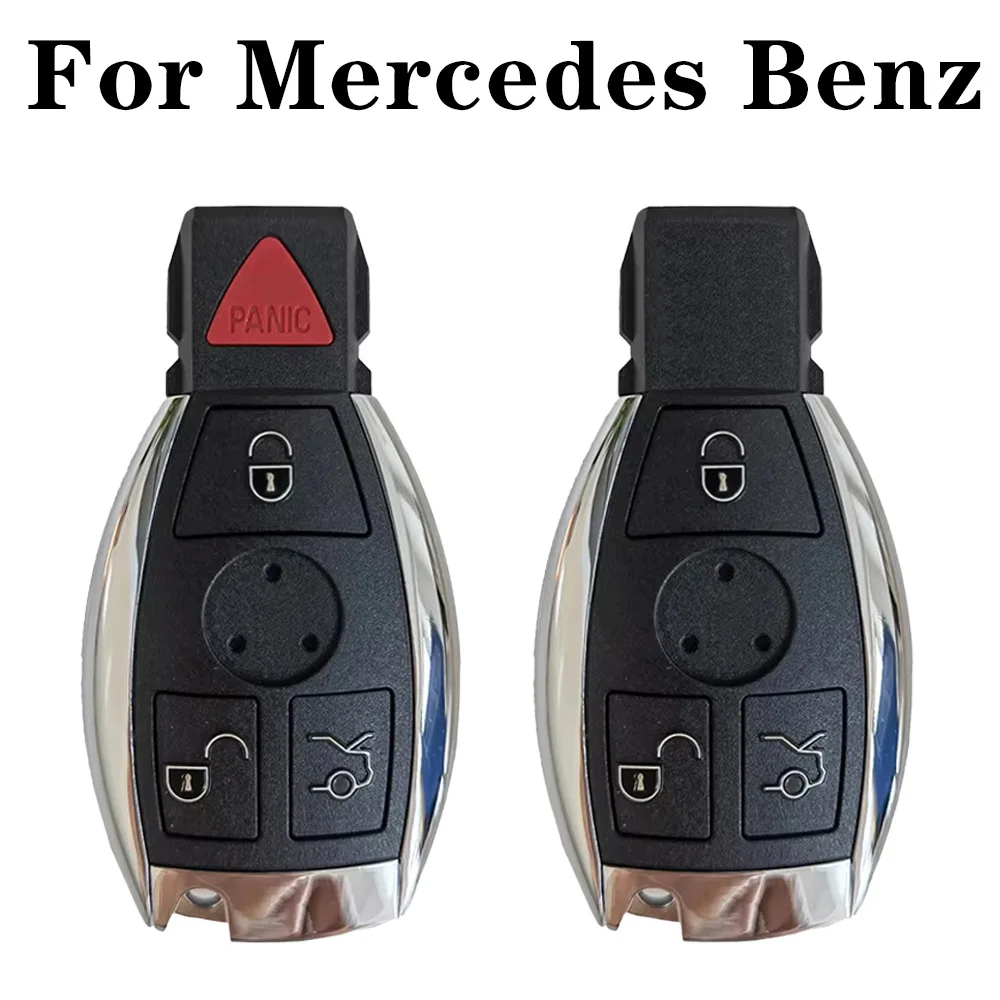 Para 2000 - 2010 2000+ Mercedes Benz A C E S clase Sprinter Viano Vito BGA Chip 3 botones llave de coche inteligente 433 315 MHz Fsk