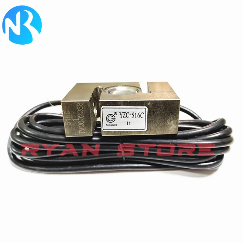 Imagem -05 - tipo de Pesagem Sensor Switch Pull Pressure Peso Load Cell Yzc516c 100kg 200kg 300kg 500kg 1t 2t 1.5t 100 Novo 1pc s