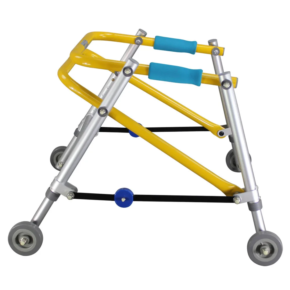 

Children's Walker Adjustable Light Foldable Portable Aluminum Alloy Child Walker Walker