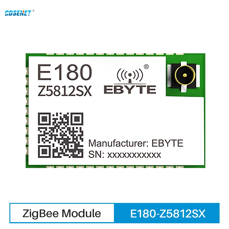 2.4GHz 12dBm ZigBee LSR8258 3.0  Touch Link Low Power Wireless Transceiver Receiver Antenna IPEX/Stamphole E180-Z5812SX