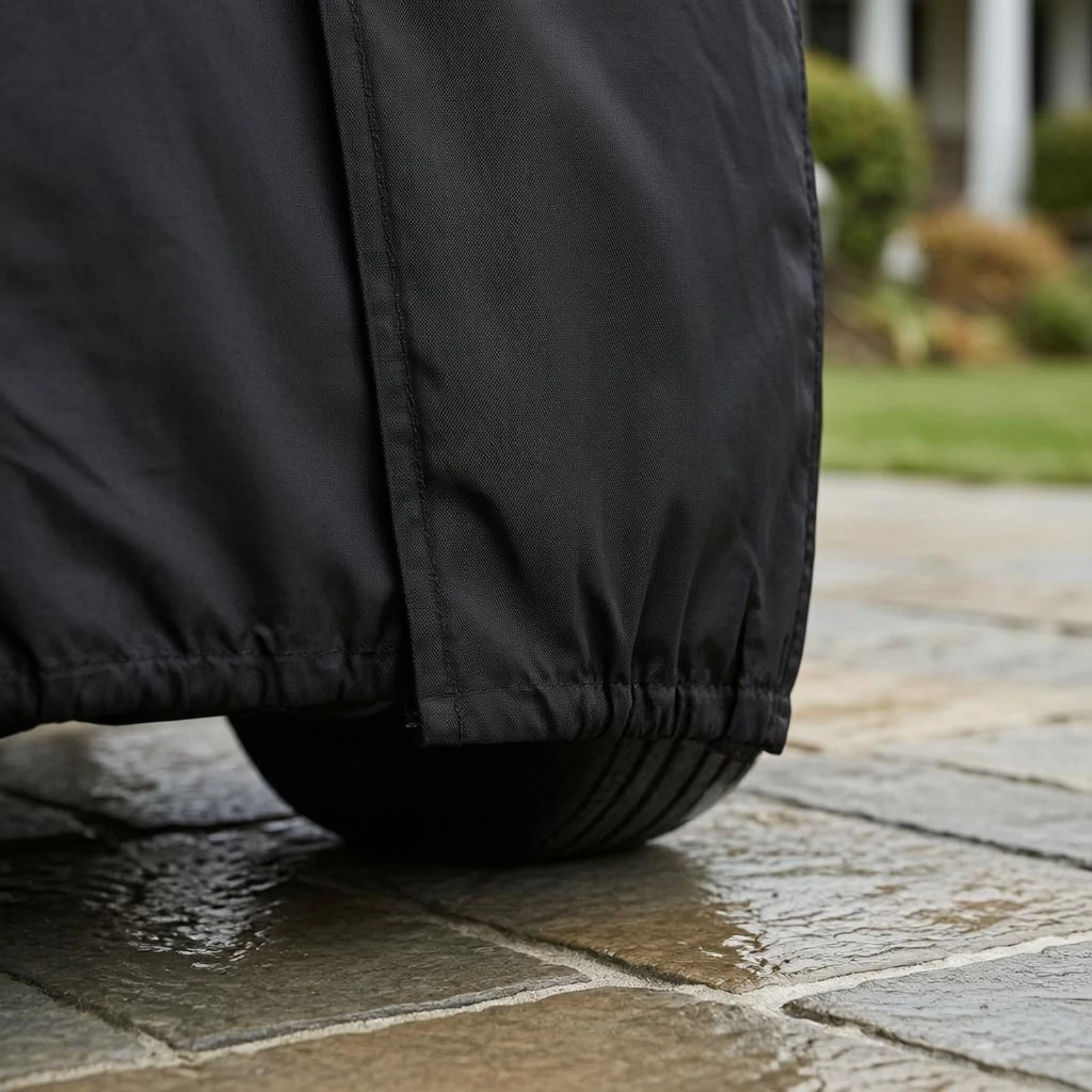 

Waterproof Golf Vehicle Cover 210D Oxford Cloth Full Coverage Golf Vehicle Cover Silver-Coated