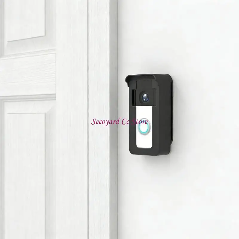 

N3UC Universal Doorbell Bracket Reliable Metal & ABS Wall Mount for Multiple Doorbell