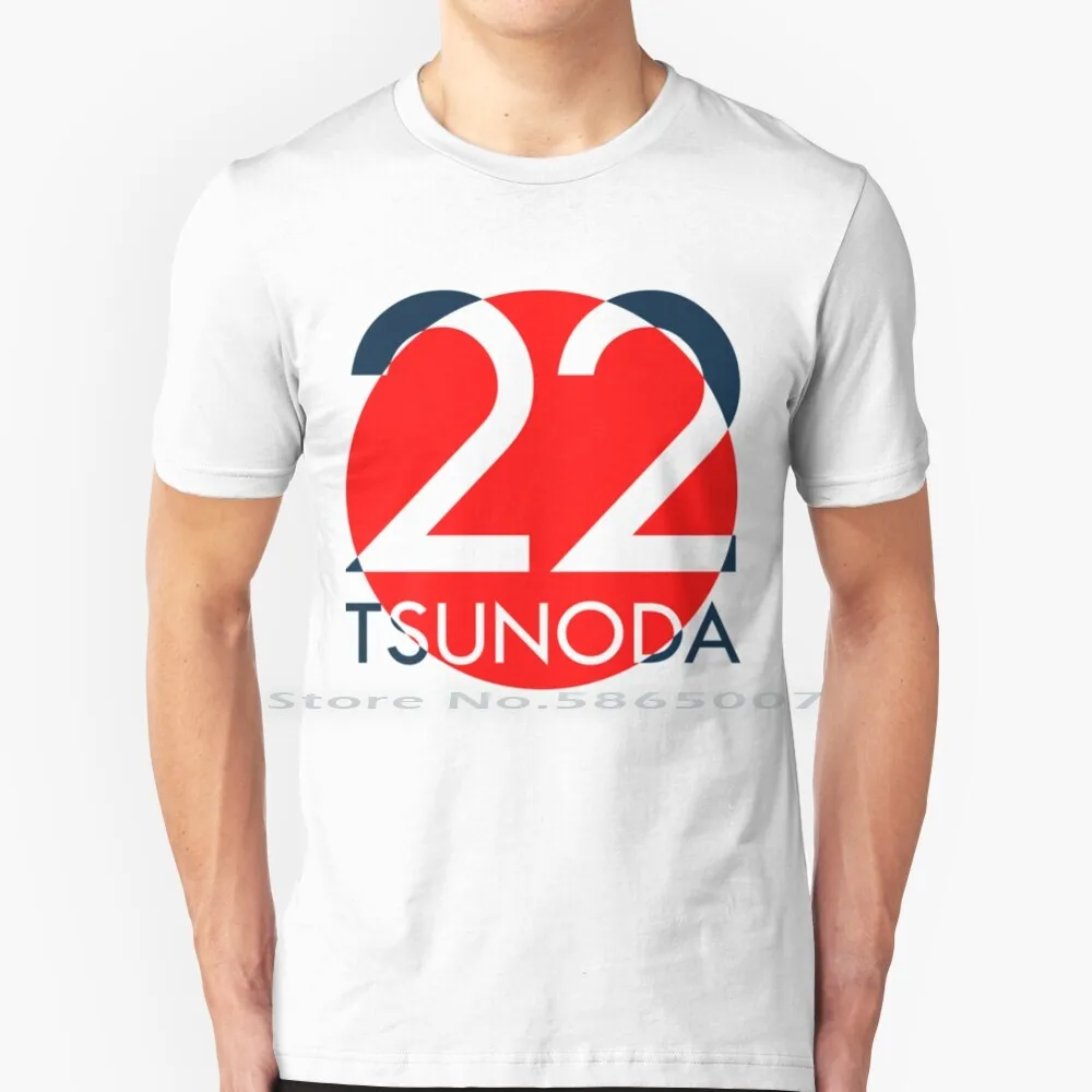 Yuki Tsunoda 22 T Shirt 100% Cotton Yuki Tsunoda Racing Japan Motorsport Race Cars F2 Grand Prix Sports F 2 Formula 2 Formula