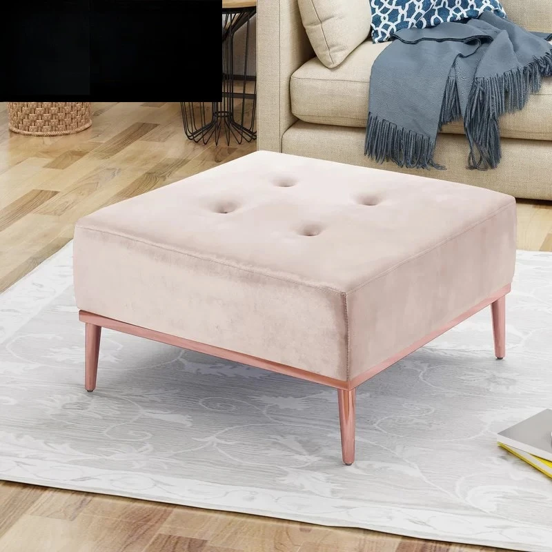 European fabric shoe changing stool shopping mall clothing store shoe store rest stool