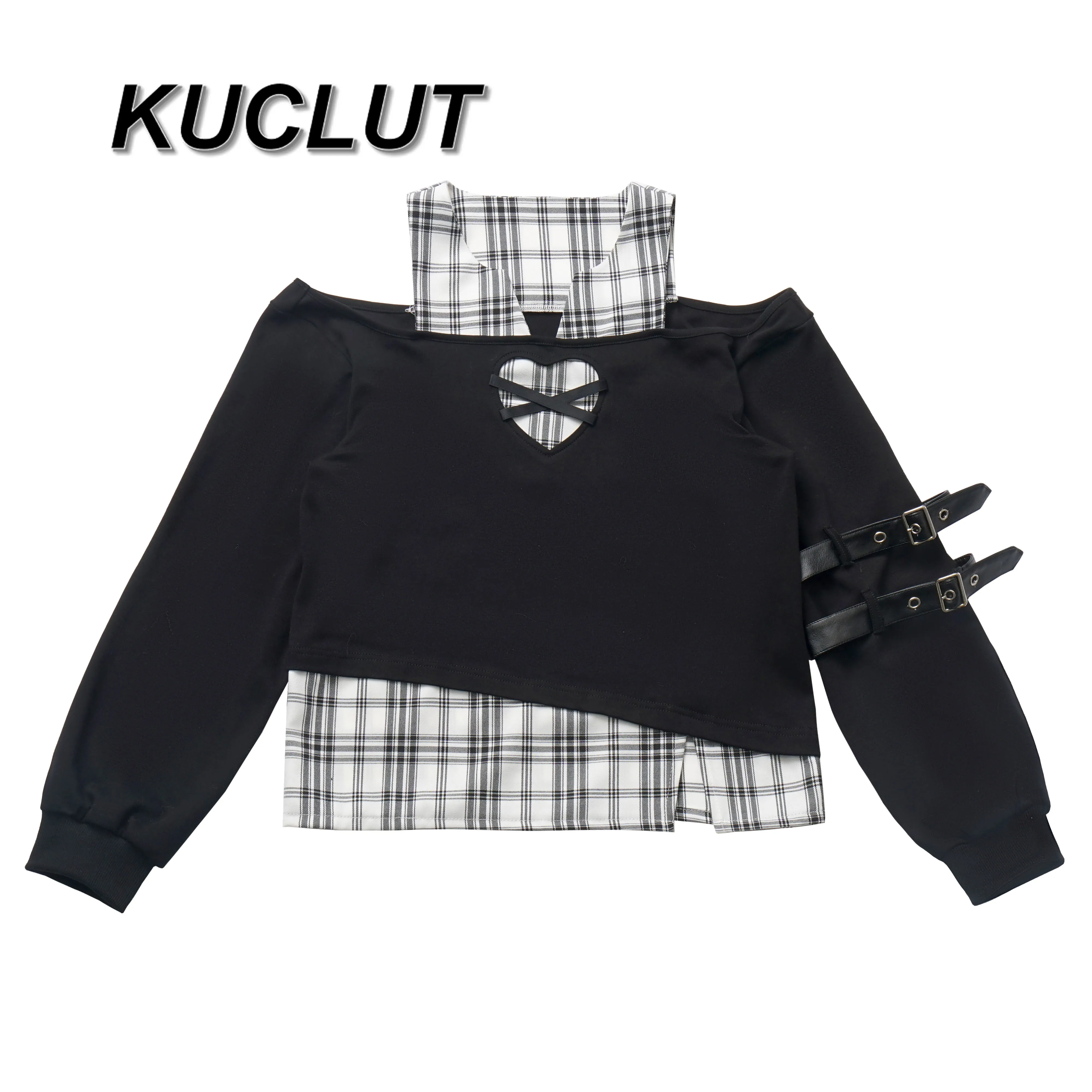 Fashion Casual Sweatshirts Spring and Autumn Long Sleeve Top Design Sense Love Hollow Skinny Casual Hoodies for Women