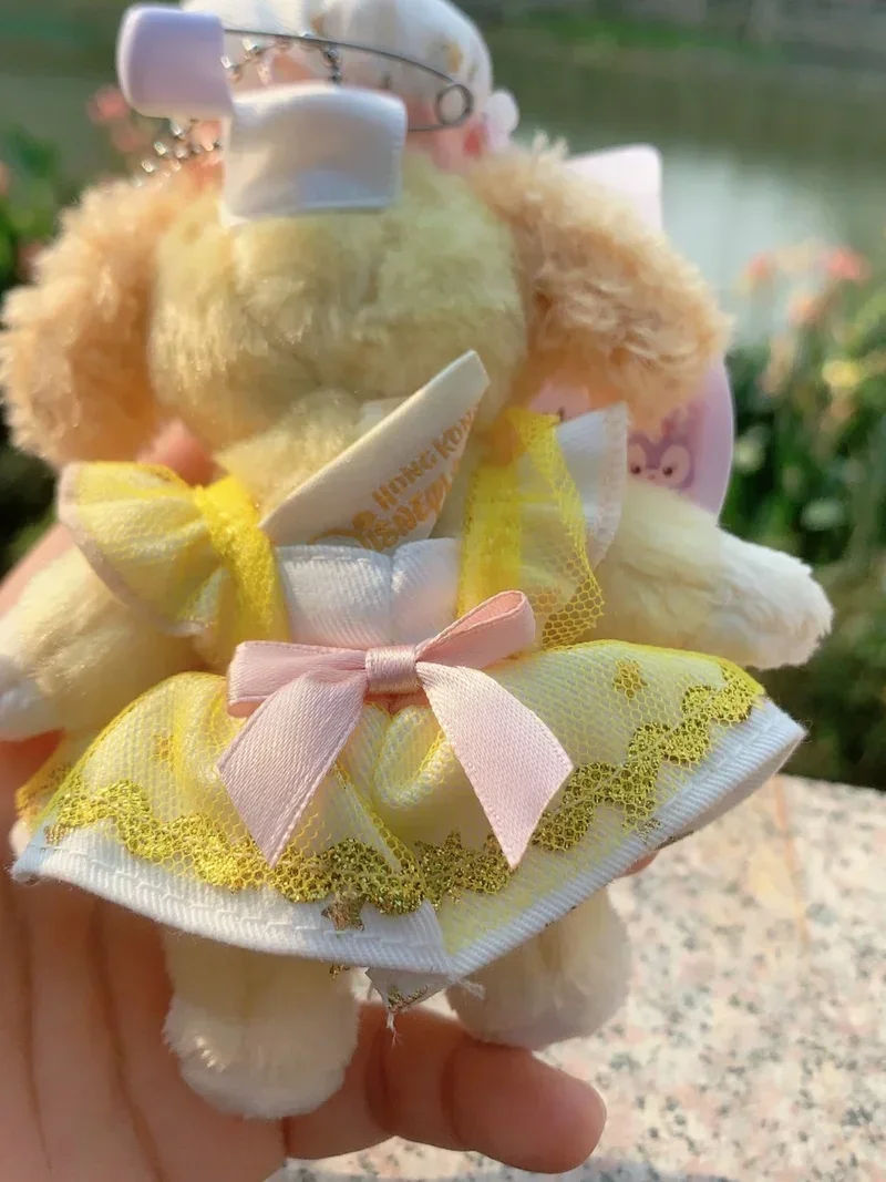 Disney Cookieann Chef Dog Keychain Pendant Plush Toys Cookieann Plush Doll Bag Pendant Girl Christmas Brithday Gifts