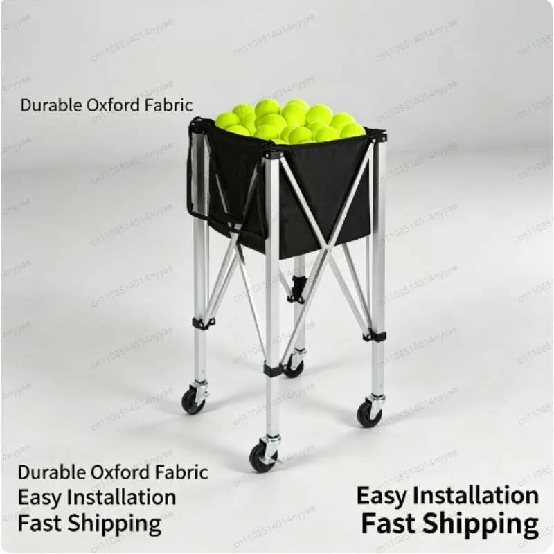 Aluminum Alloy Sports Rack - Foldable & Lightweight Tennis/Bat Holder for Home, Gym & Coaches