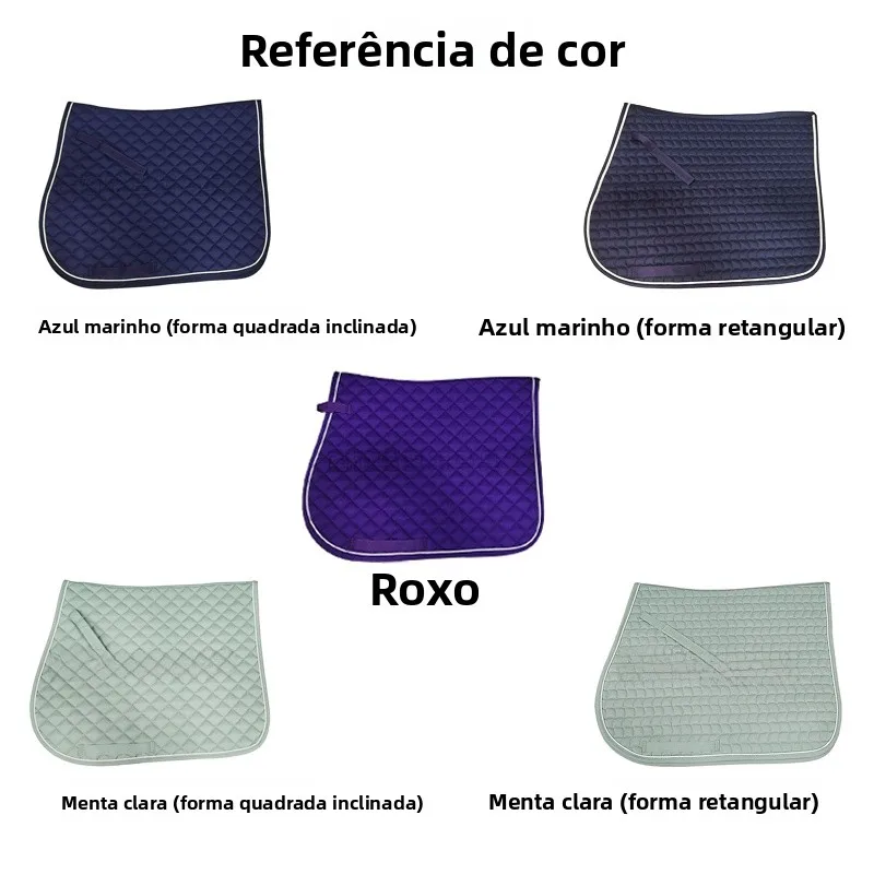breathable-sweat-absorbent-saddle-pad-multi-color-options-available-pony-saddle-pads-equestrian-sports-equipment