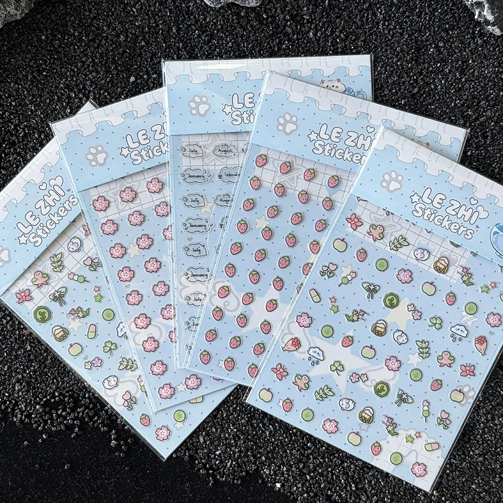 Y2K Niedliche Erdbeer-Blumen-D – Nail Art Strawberry Bewertung und Preis