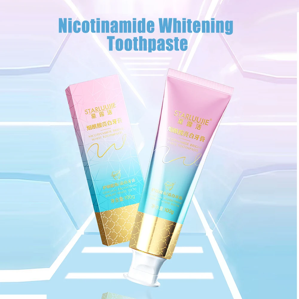 Toothpaste Tooth Care Dental Teeth Whitening Oral Hygiene 100g Nicotinamide Whitening Fresh Breath