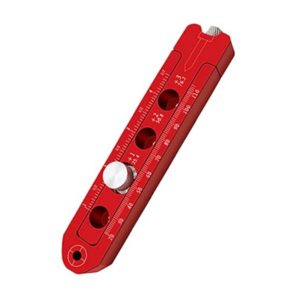  Adjustable Radius Portable Plastic Circular Drafting Ruler Measuring Scribing Tool For Woodworking DIY Layout Marking Projects