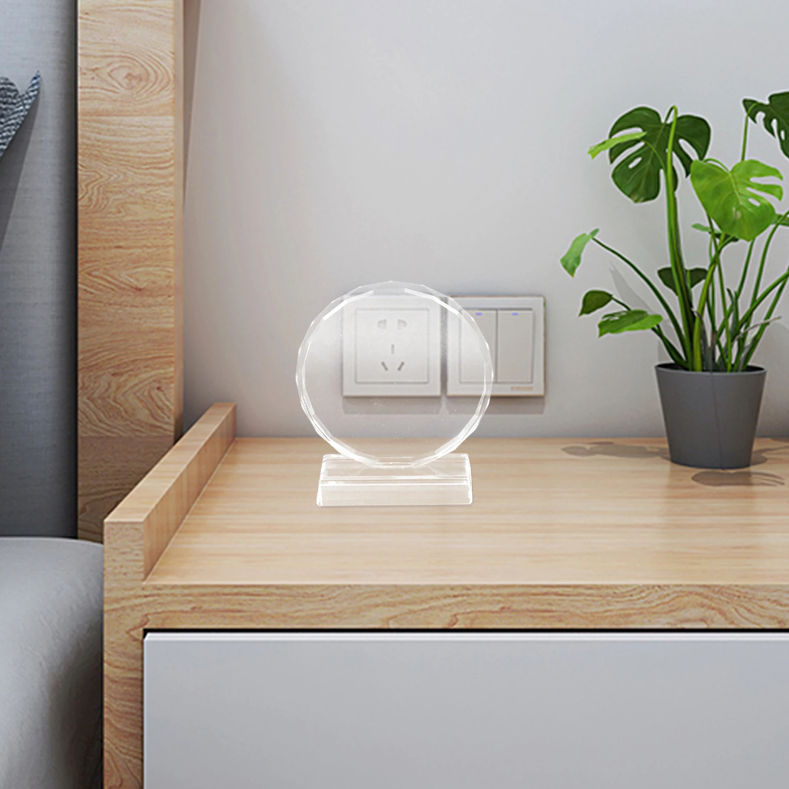 جائزة كريستال مزخرفة، جائزة شفافة، ملحق جائزة رقيقة لملحقات جائزة عرض سطح المكتب المنزلي للحفلات