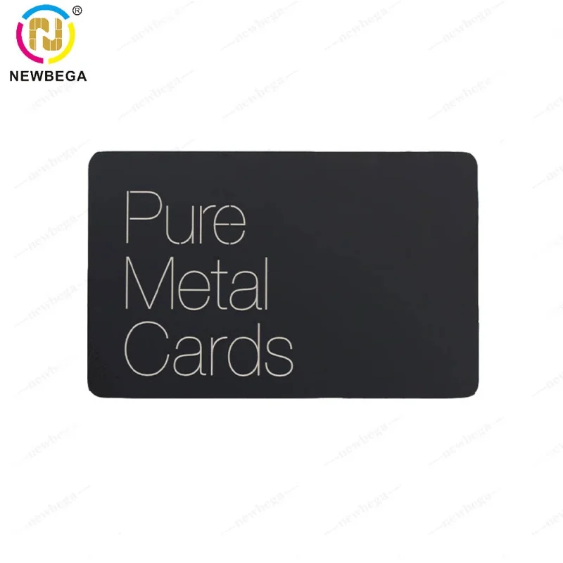 Customized.product.Custom ISO 14443 A RFID Metal NFC Blank Business Luxury Gold Metal NFC Card