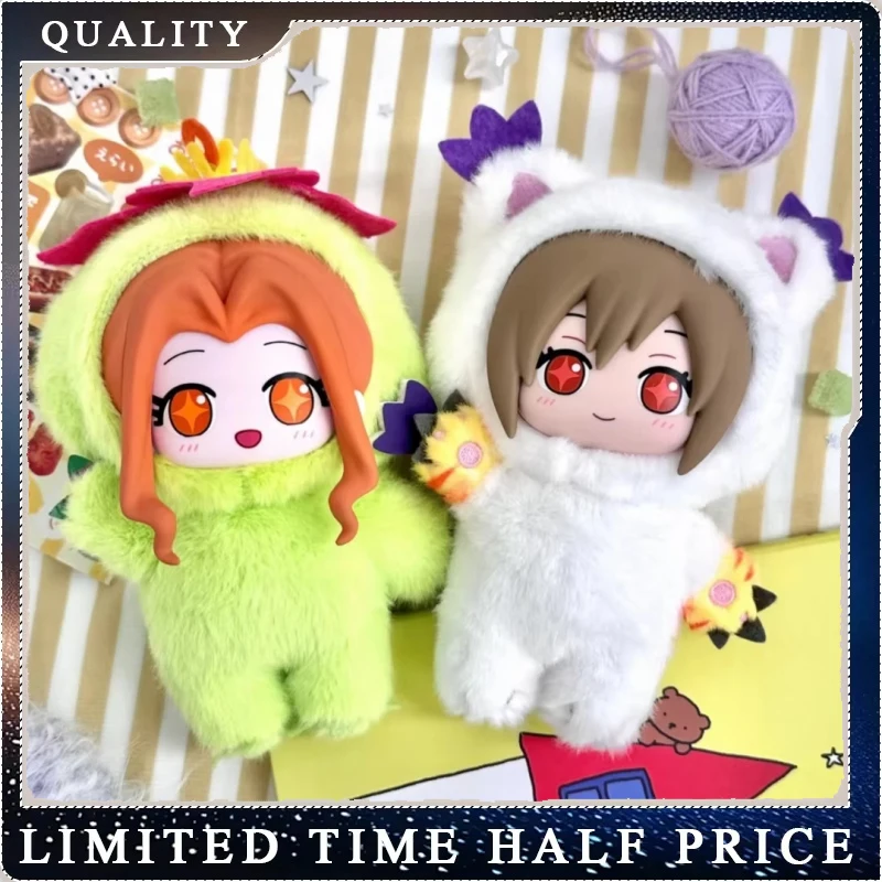 Genuine Bandai SofuNui Digimon Adventure Blind Box Vinyl Plush Pendant Action Figures Agumon Anime Model Keychain Collection Toy