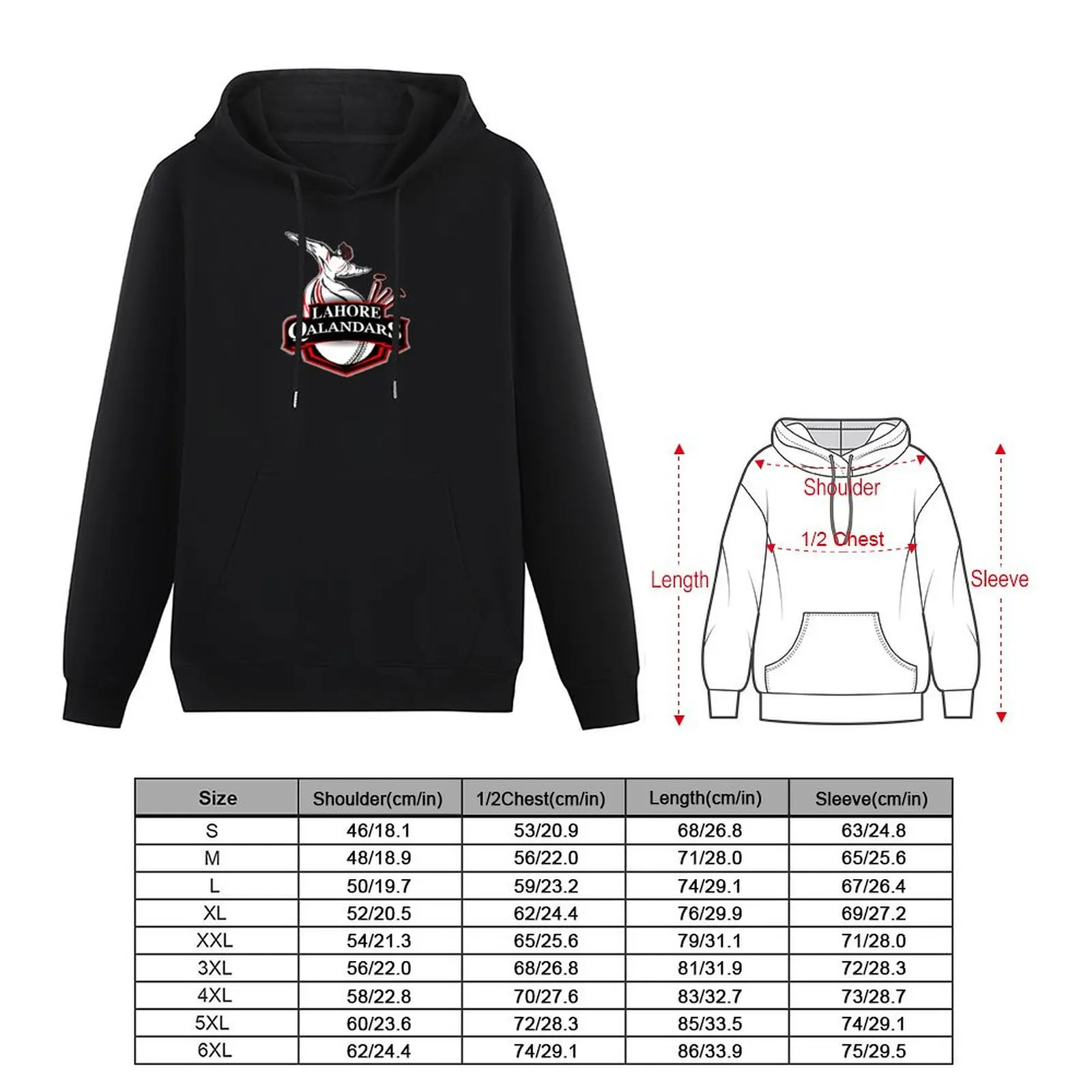 lahore qalanders cricket team logo Pullover Hoodie korean style clothes new hooded tee