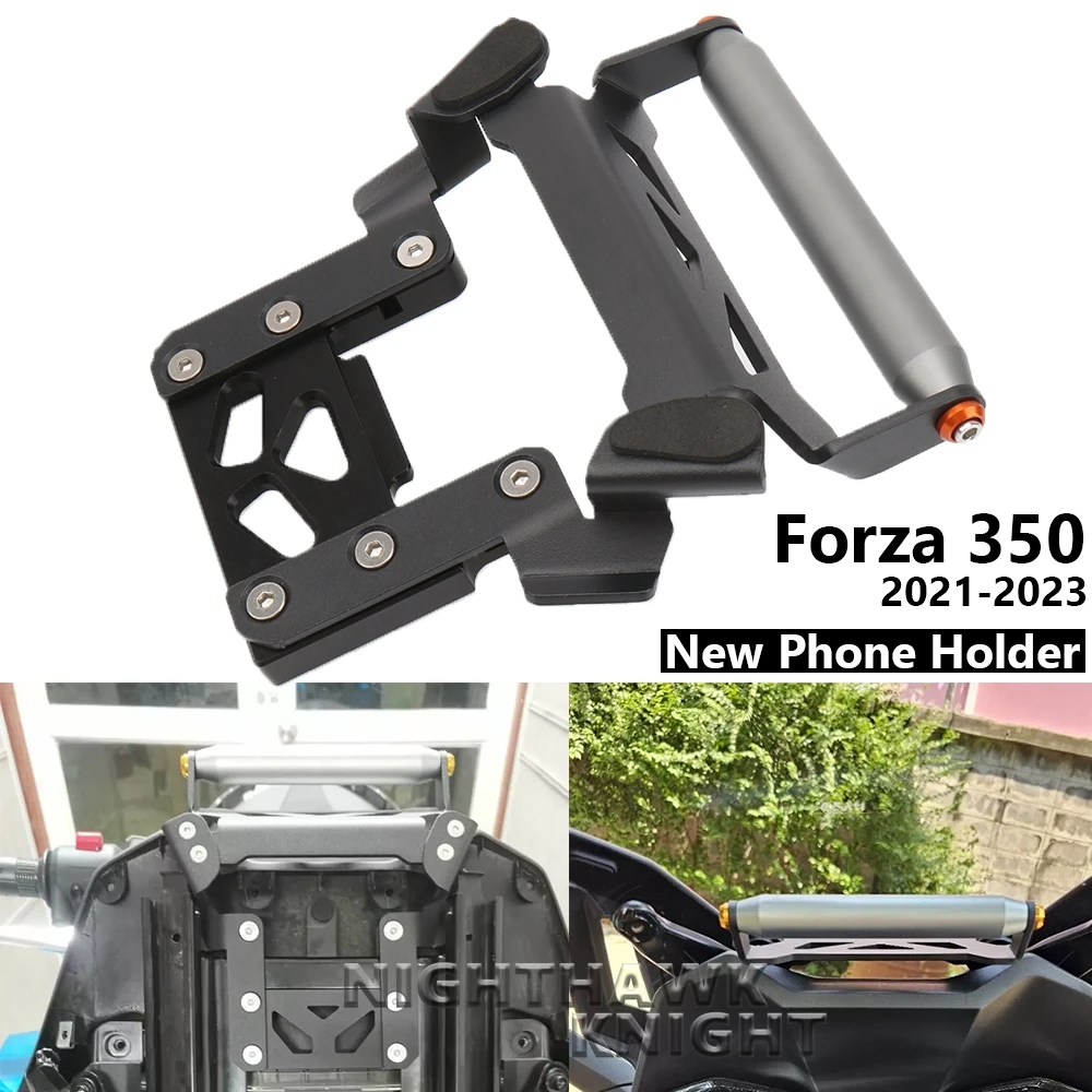 For HONDA NSS350 NSS FORZA 350 FORZA350 2021 2022 2023 New Motorcycle 22MM Phone Holder GPS Navigation Bracket USB Mount Stand